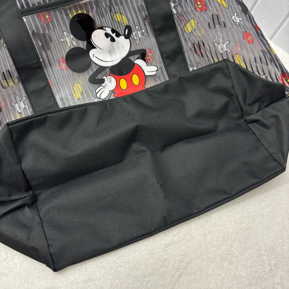 Disney Walt Disney World Mickey Mouse Large Striped Tote - Picture 7 of 10